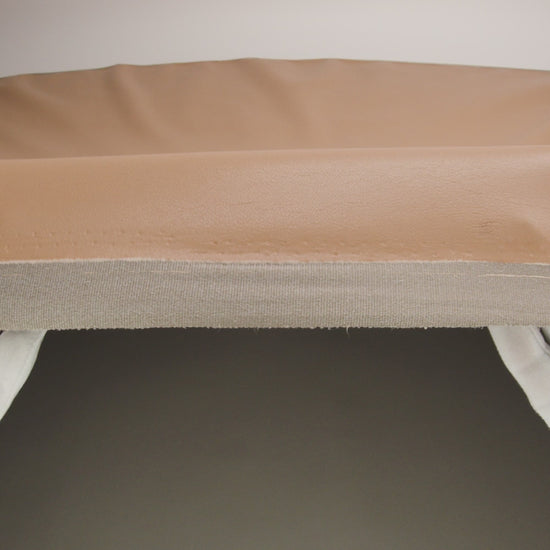 Buttery Faux Leather with Brushed Suede-like Backing - Sand - Veronica Collection