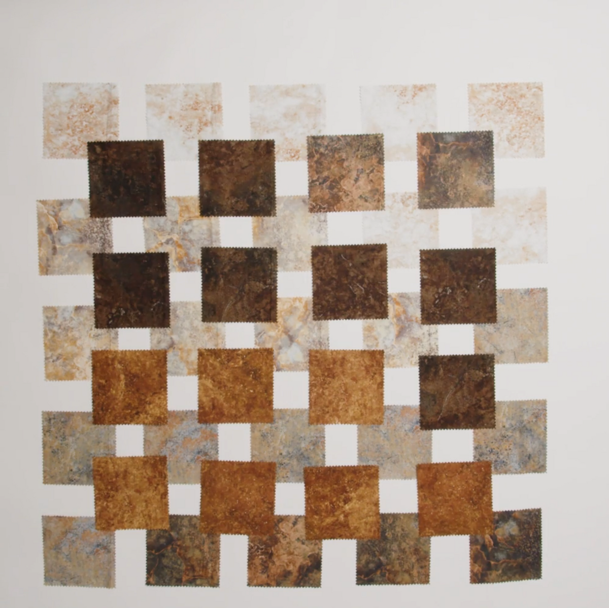 Stonehenge Quilting Cotton Chips 5" Square Precuts - Iron Ore - Gradations II Collection - Image 4 of 4