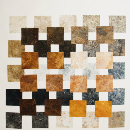 Stonehenge Quilting Cotton Chips 5" Square Precuts - Mineral - Gradations II Collection