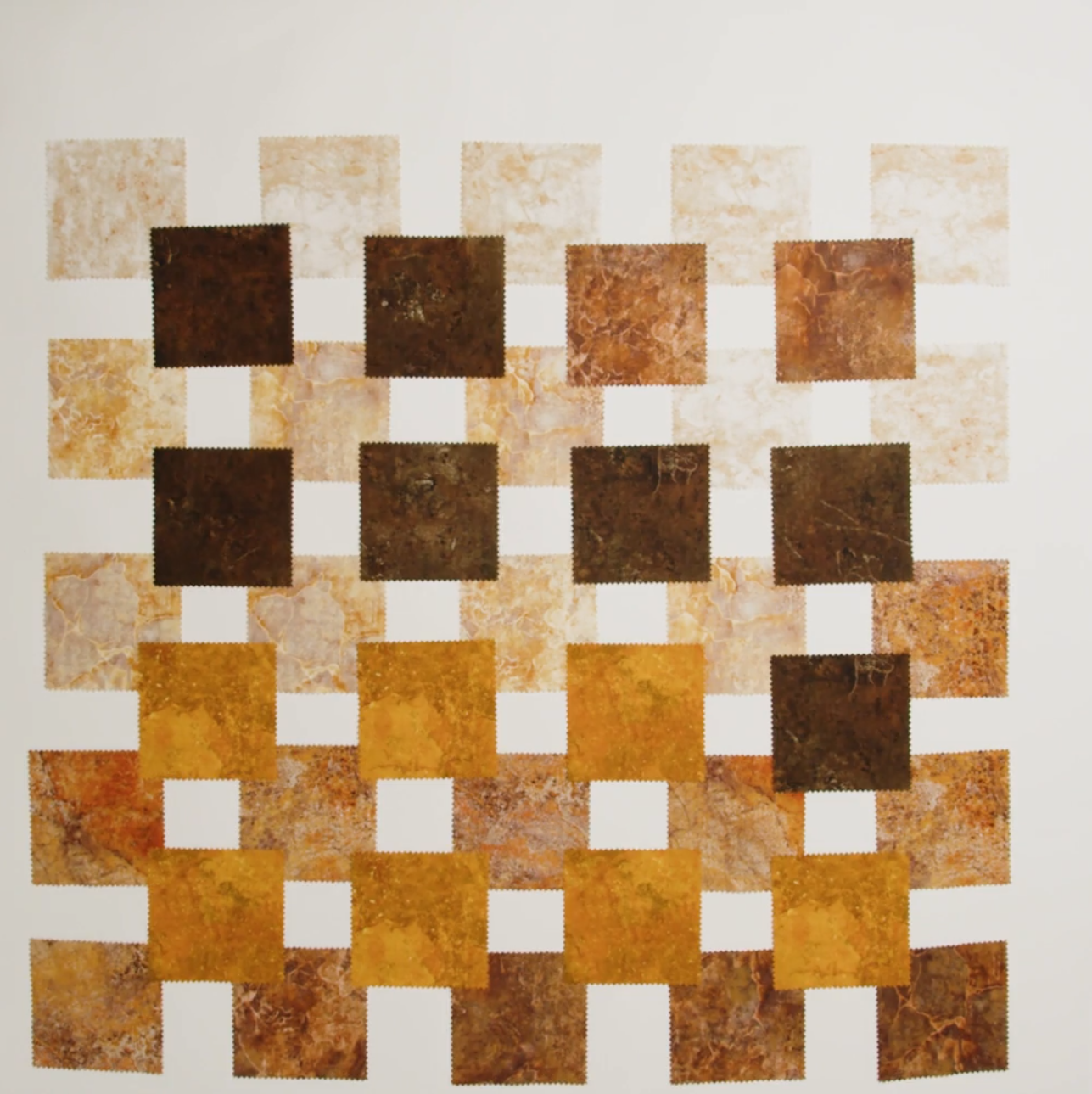 Stonehenge Quilting Cotton Chips 5" Square Precuts - Canyon - Gradations II Collection