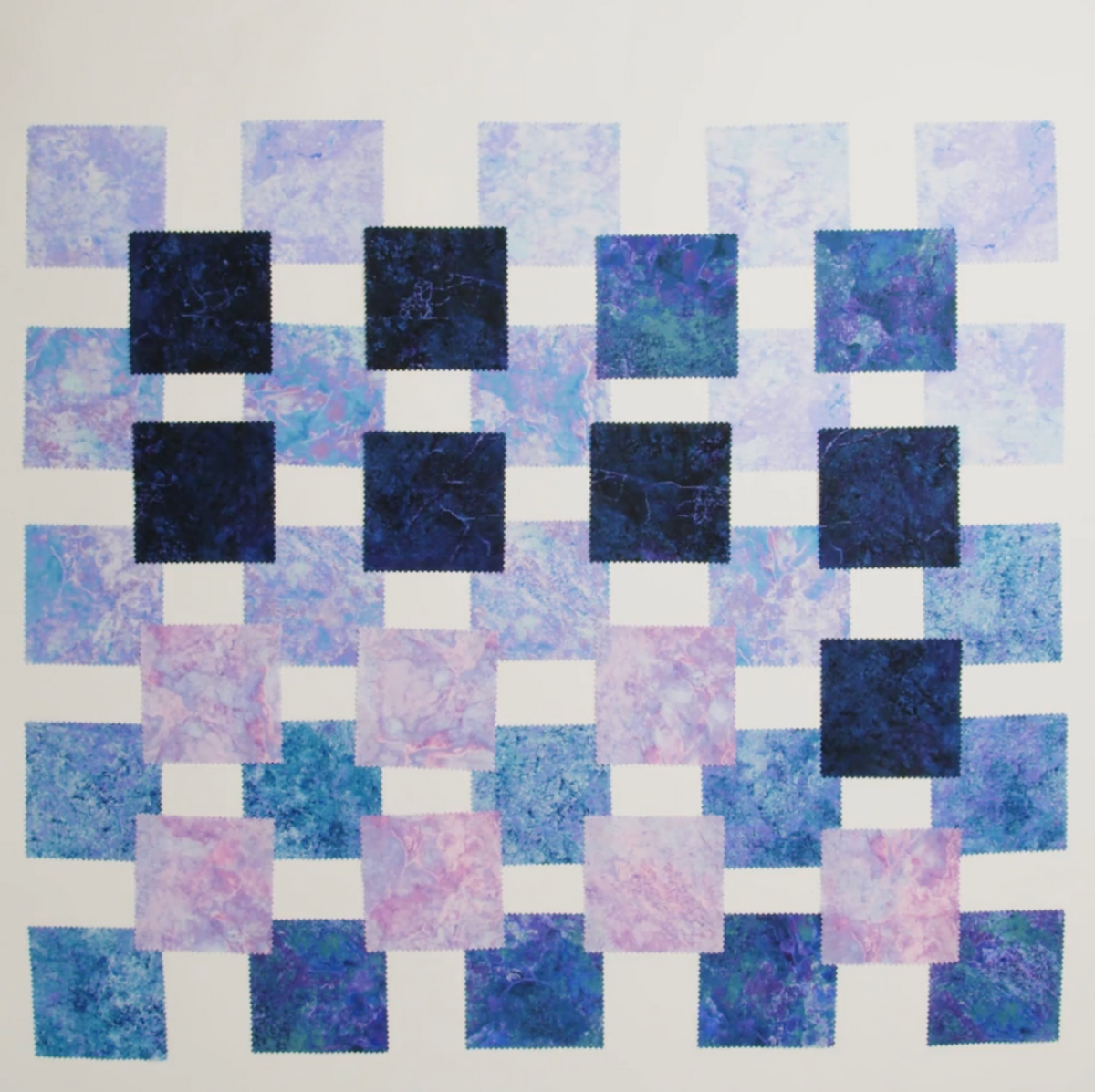 Stonehenge Quilting Cotton Chips 5" Square Precuts - Twilight - Gradations II Collection - Image 4 of 4