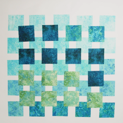 Stonehenge Quilting Cotton Chips 5" Square Precuts - Peacock - Gradations II Collection