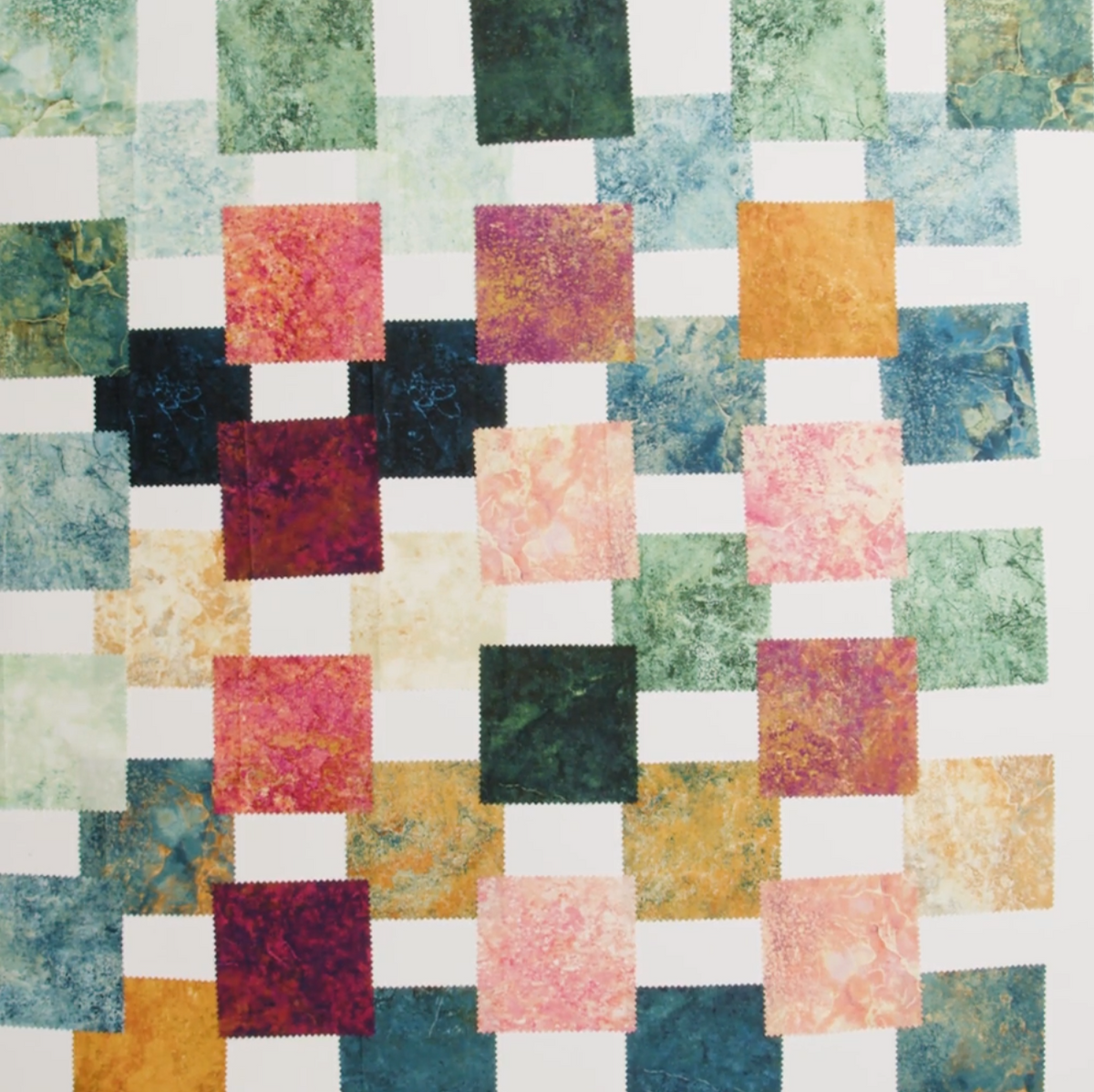 Stonehenge Quilting Cotton Chips 5" Square Precuts - Gemstone - Gradations II Collection - Image 4 of 4