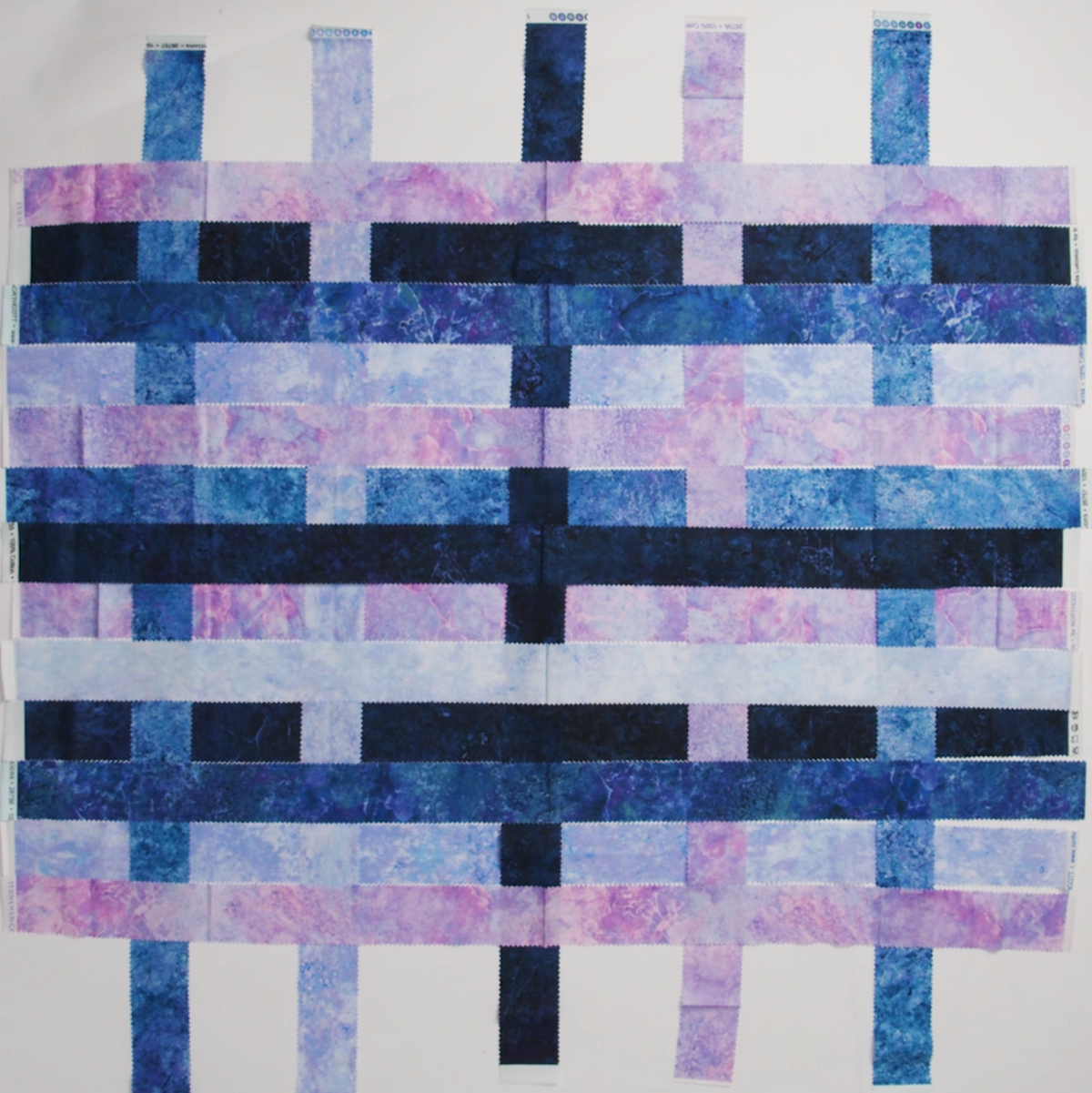 Stonehenge Quilting Cotton Strip Roll 2.5" Strip Precuts - Twilight - Gradations II Collection - Image 3 of 3