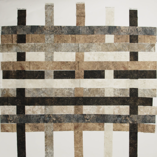 Stonehenge Quilting Cotton Strip Roll 2.5" Strip Precuts - Slate - Gradations II Collection - Image 3 of 3