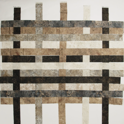 Stonehenge Quilting Cotton Strip Roll 2.5" Strip Precuts - Slate - Gradations II Collection