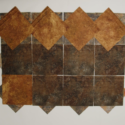 Stonehenge Quilting Cotton Tiles 10" Square Precuts - Iron Ore - Gradations II Collection