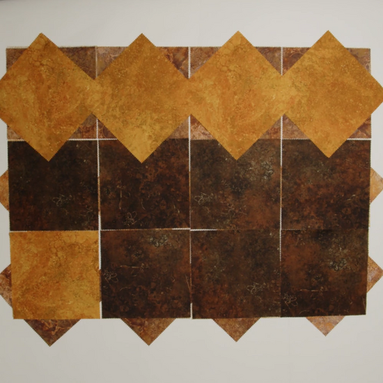 Stonehenge Quilting Cotton Tiles 10" Square Precuts - Canyon - Gradations II Collection - Image 4 of 4