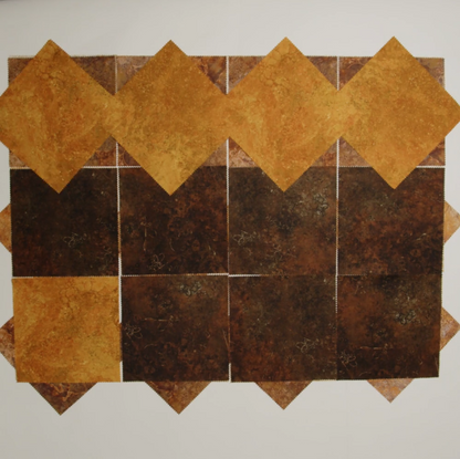 Stonehenge Quilting Cotton Tiles 10" Square Precuts - Canyon - Gradations II Collection