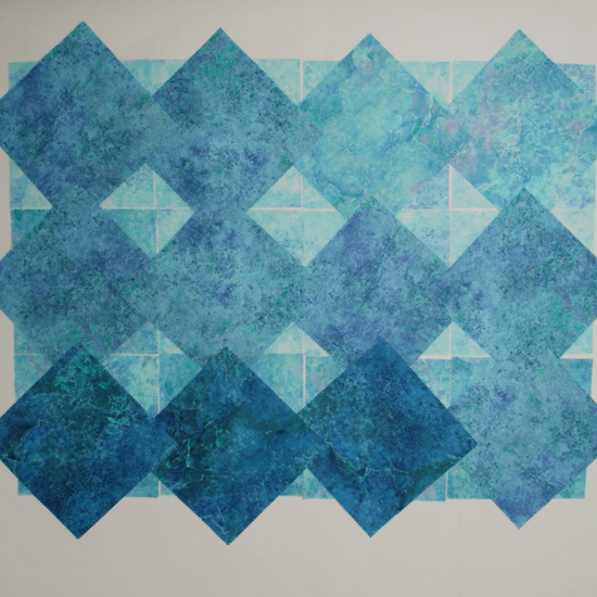 Stonehenge Quilting Cotton Tiles 10" Square Precuts - Midnight - Gradations II Collection - Image 4 of 4