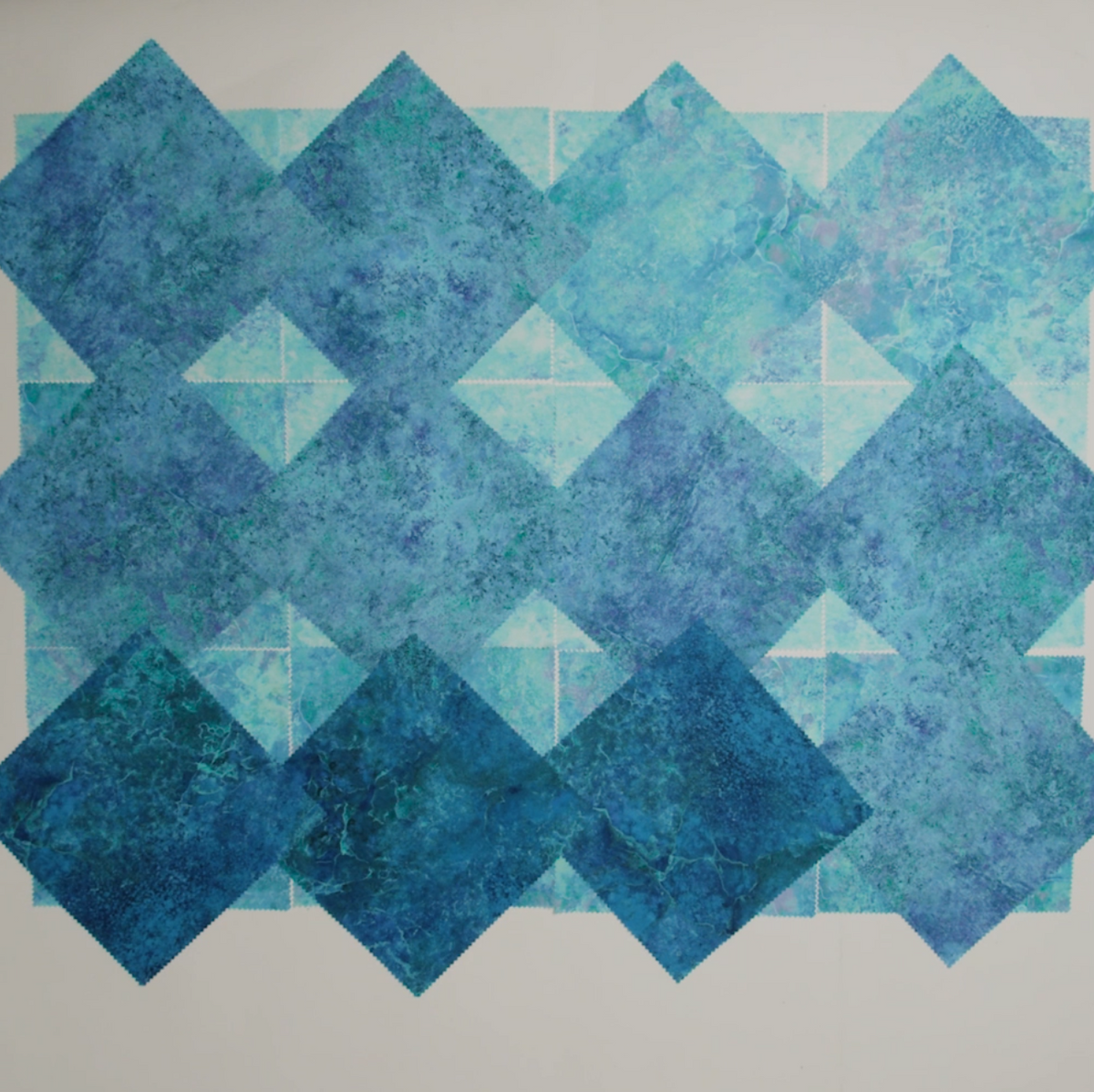 Stonehenge Quilting Cotton Tiles 10" Square Precuts - Midnight - Gradations II Collection - Image 4 of 4