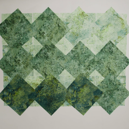 Stonehenge Quilting Cotton Tiles 10" Square Precuts - Pine Ridge - Gradations II Collection