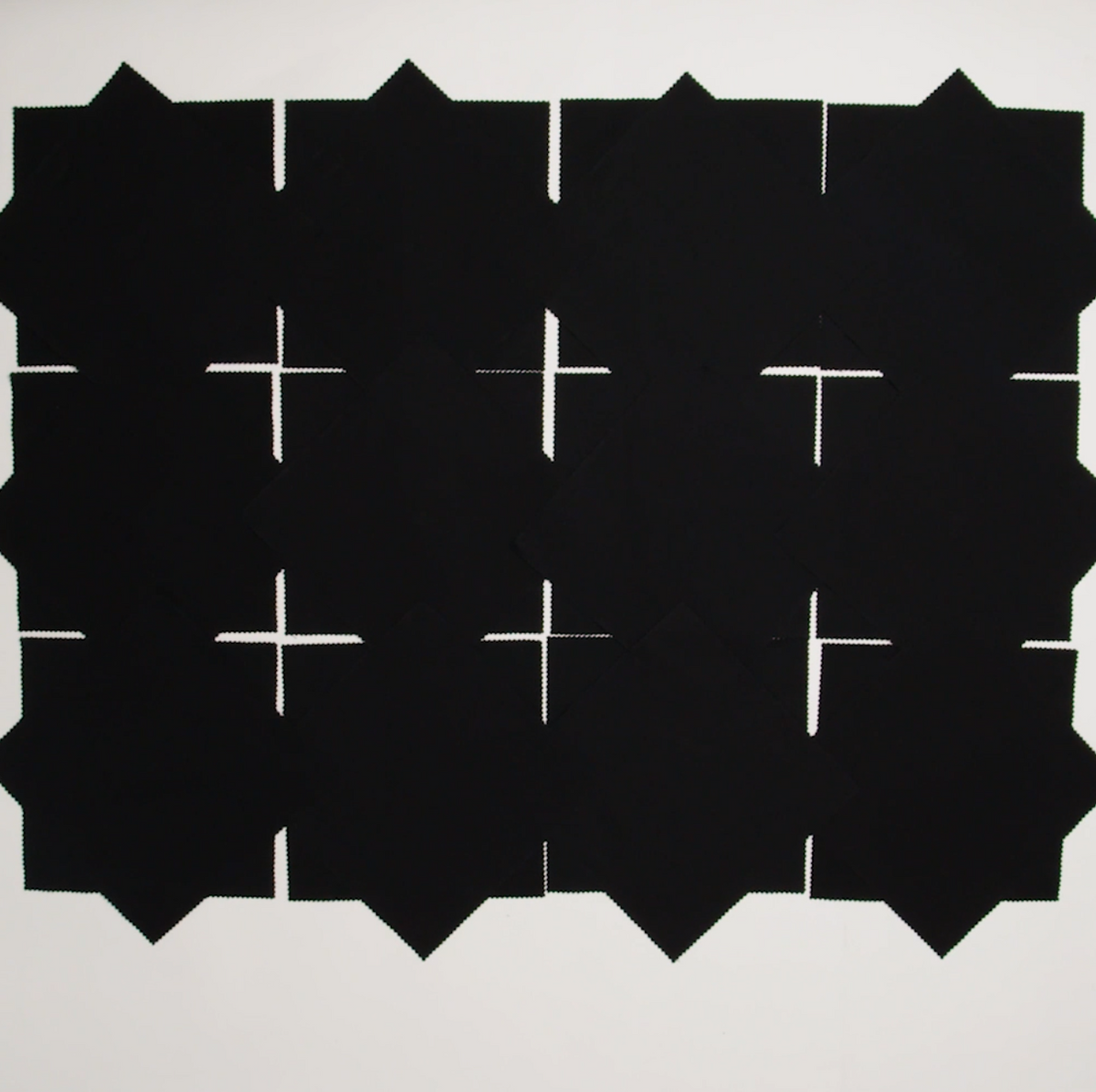Northcott Quilting Cotton Tiles 10" Square Precuts - Black - Colorworks Collection - Image 4 of 4