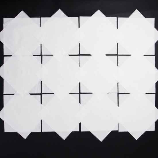 Northcott Quilting Cotton Tiles 10" Square Precuts - Snow - Colorworks Collection