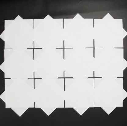 Northcott Quilting Cotton Tiles 10" Square Precuts - Superwhite - Colorworks Collection
