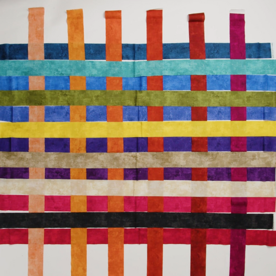 Northcott Quilting Cotton Strip Rolls 2.5" Strip Precuts - Multi - Canvas Collection