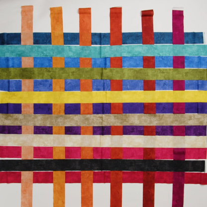 Northcott Quilting Cotton Strip Rolls 2.5" Strip Precuts - Multi - Canvas Collection