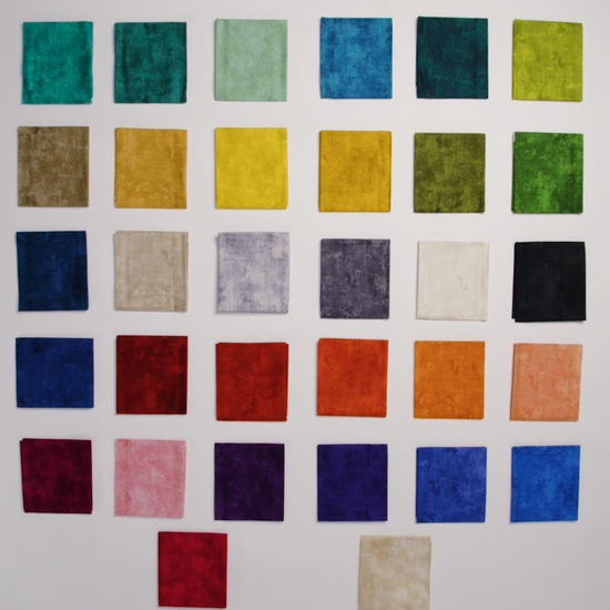 Northcott Quilting Cotton Fat Quarter Bundle Precuts - Multi 32pc - Canvas Collection