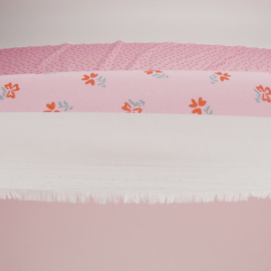 Cotton Voile Print - Pink and White Floral Ditsy - Mood Exclusive Sudden Sweetness - Image 6 of 6