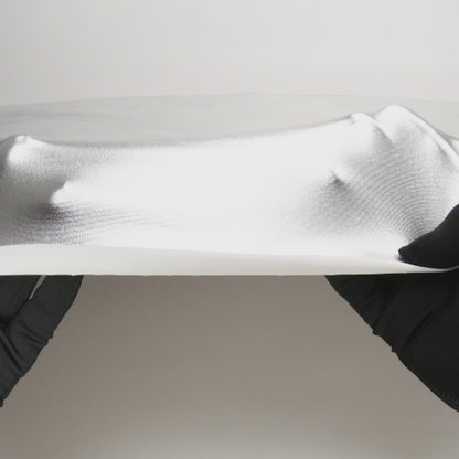 All-Over Foil Faux Leather Spandex - Silver - Curitiba Collection