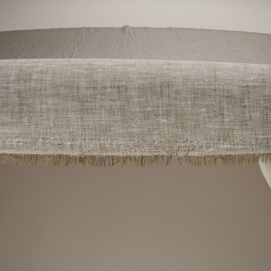 Lightweight Linen Chambray - Heathered Brown - Minerva Collection