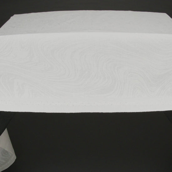 Printed Quilting Cotton by Patrick Lose for Northcott - White on White Marbled - Basically Black & White Collection