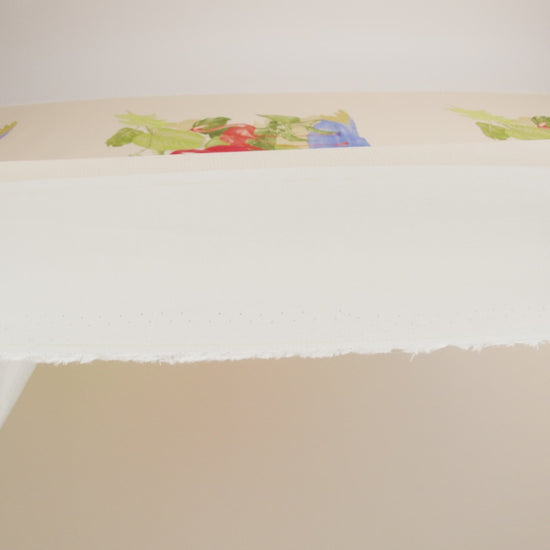 Sustainable Viscose Woven Print - Cream Flamingos and Leaves - Mood Exclusive Forever Everglades - Image 6 of 6