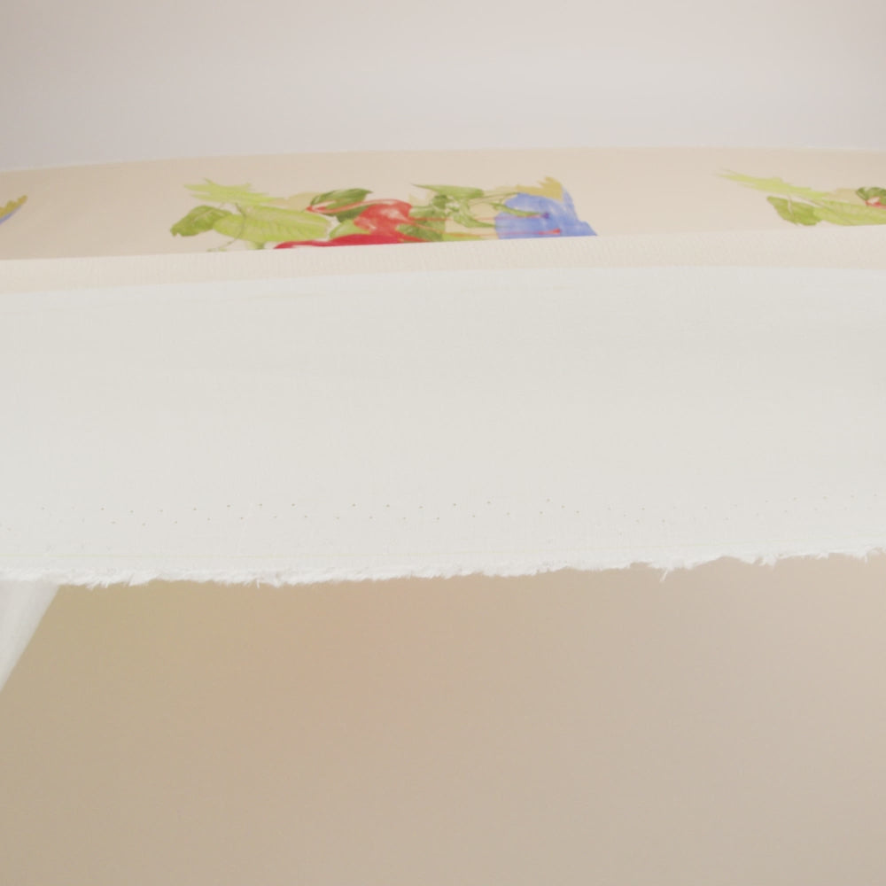 Sustainable Viscose Woven Print - Cream Flamingos and Leaves - Mood Exclusive Forever Everglades - Image 6 of 6
