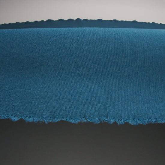 Stretch Ponte Knit - Deep Lagoon - Papilio Collection