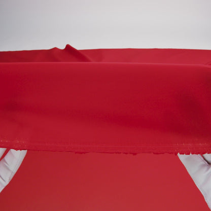 Stretch Polyester Twill Lining - Red - Josephine Collection