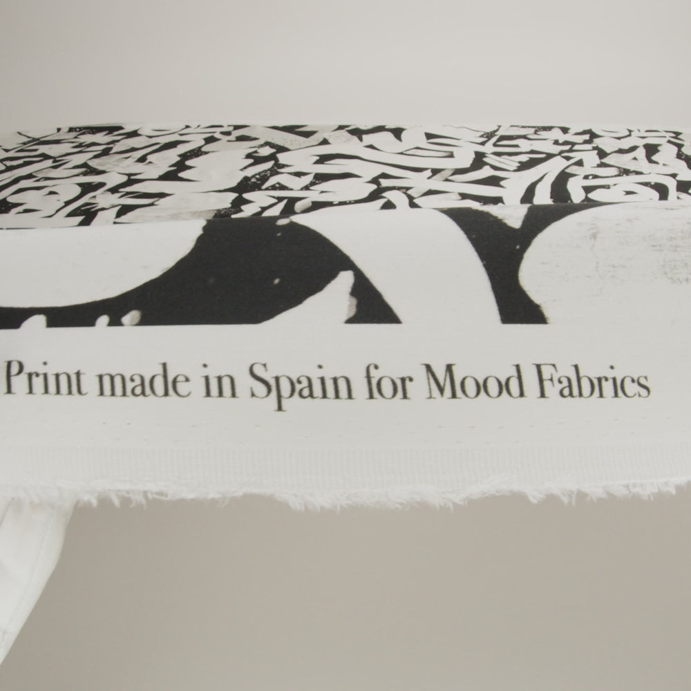 Rayon Challis - Black and White Graffiti Letters - Wall of Fame Print - Mood Exclusive Metro Collection - Image 6 of 7