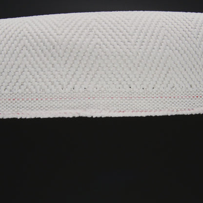 Olefin Upholstery Twill - Bone Railroaded Herringbone