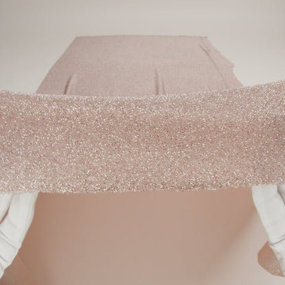 Nylon Knit with All-Over Glitter - Seashell Pink - Sun Streams Collection