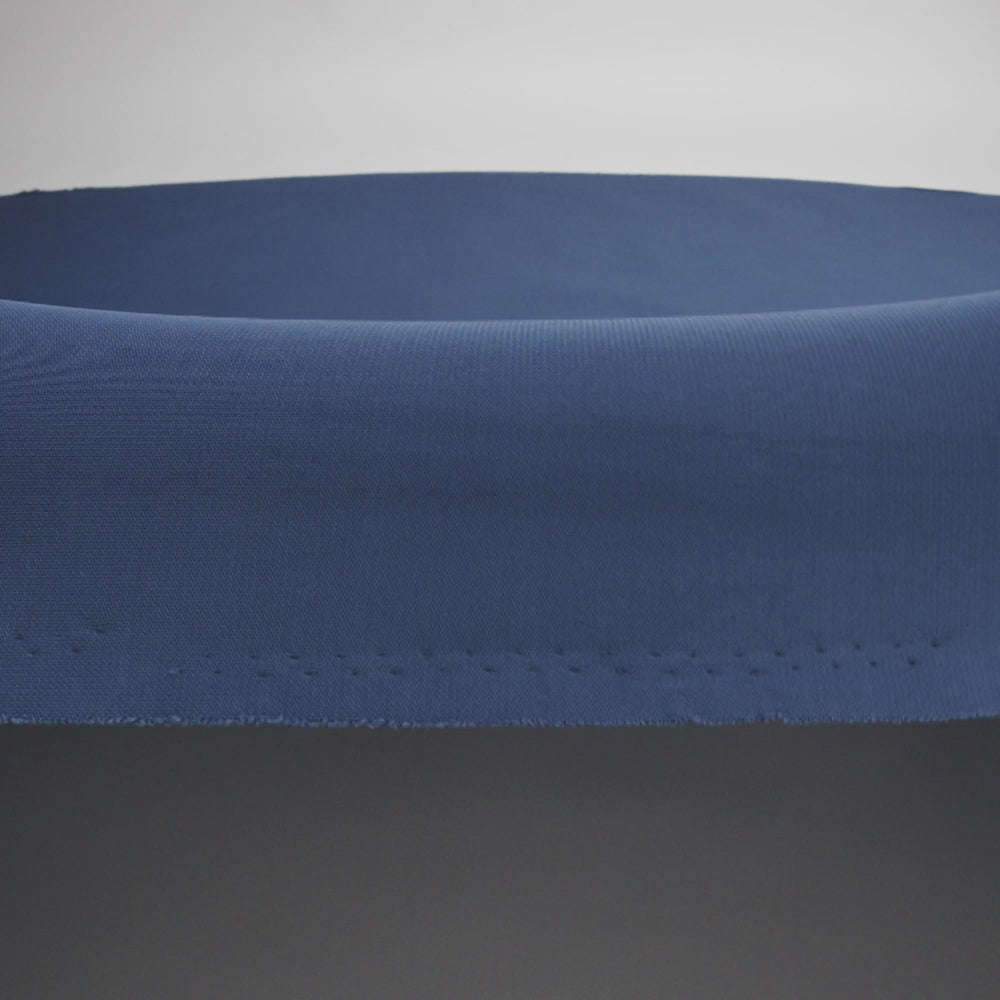 Dark Blue Rayon Pique Knit - Image 5 of 5
