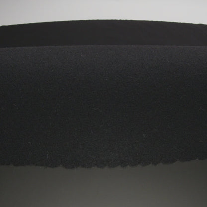 Balenciaga Italian Black Cashmere Double Cloth Twill Coating