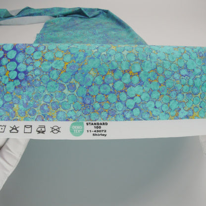 Wide Backing Quilting Cotton by Northcott, 108" Wide - Deep Sea Large Pebbles - Shimmer Wide Backing Collection