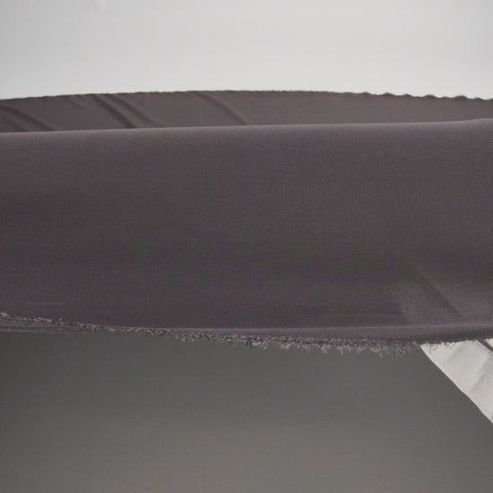 Theory Charcoal Stretch Polyester Crepe de Chine