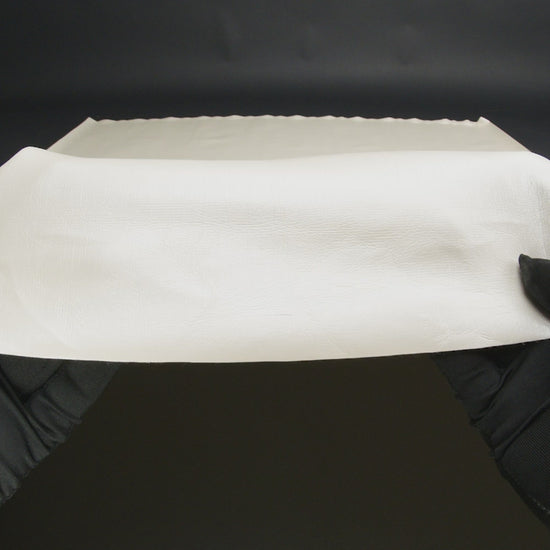 Pearlized Faux Leather - Bone - Mae Collection