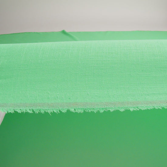 Viscose and Linen Woven - Summer Green - Mood Exclusive Tamara Collection - Image 6 of 7