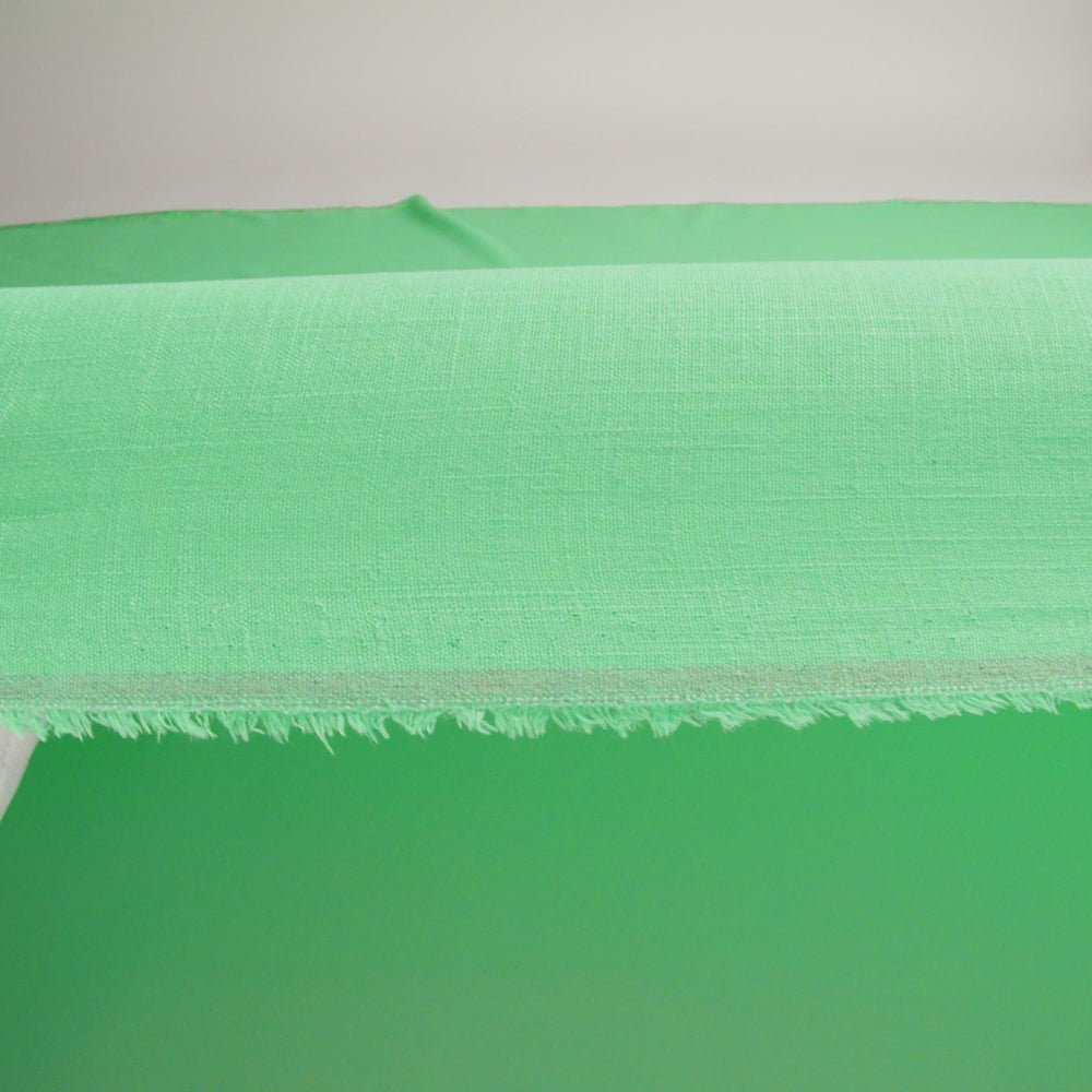 Viscose and Linen Woven - Summer Green - Mood Exclusive Tamara Collection - Image 6 of 7