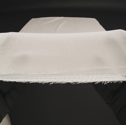 Soft Rayon-Silk Velvet - Ivory - Cicero Collection