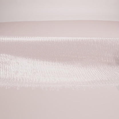 Polyester Chiffon Plisse with All-Over Foil - Pink and Gold - Honey Collection