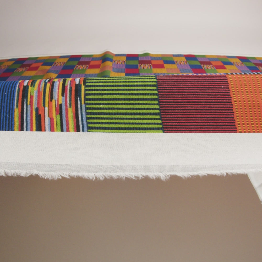 Mood Exclusive Palladian Patchwork Linen and Rayon Woven - Image 5 of 5