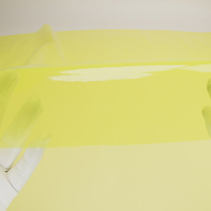 Yellow-Tinted Clear Vinyl - 10 Gauge - Farbe Collection