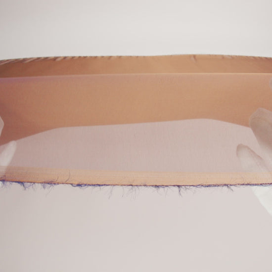 Chiffon-Like Silk Voile - Navy and Gold Iridescent - Adelaide Collection - Image 6 of 7