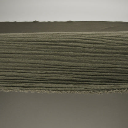 Double Cotton Gauze - Olive - Talamanca Collection