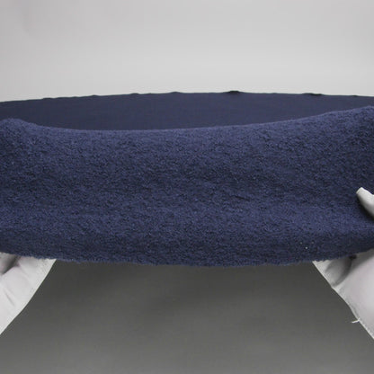 Boiled Wool Coating Fabric - Navy - Ketil Collection