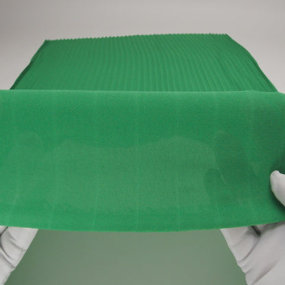Accordion Pleated Chiffon - Emerald Green - Etereo Collection