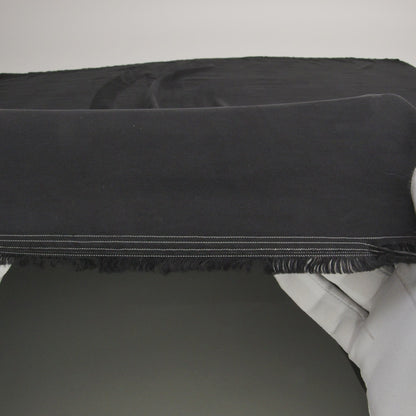 Washed Copper and Rayon Twill - Black - Darcy Collection