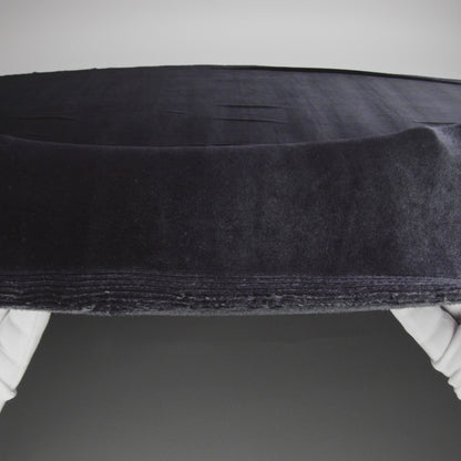 Stretch Velour - Charcoal - Persica Collection